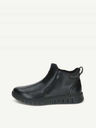 Caprice Halbschuh - Schwarzes Nappaleder