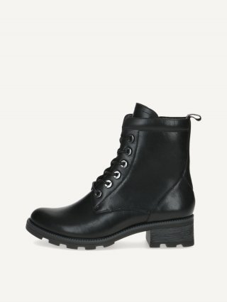 Caprice Stiefelette - Schwarzes Nappa