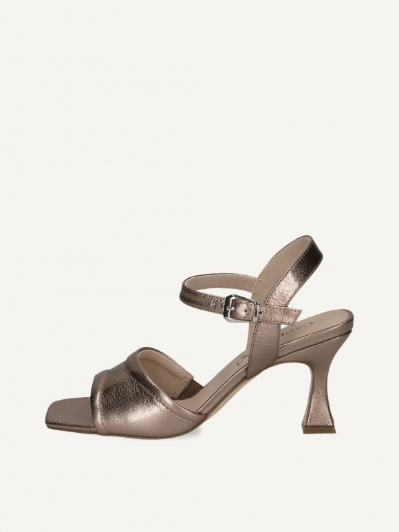 Caprice Sandalette - Taupe Metallic