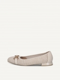 Caprice Ballerina - Cremefarbener Kamm