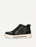 Caprice Sneaker - Schwarzer Kammleder