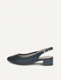 Caprice Slingpumps - Marineblau-Perlato