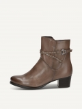 Caprice Stiefelette - Taupe-Nappaleder