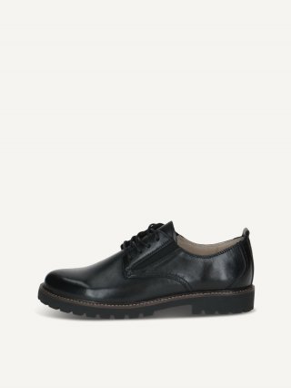 Caprice Halbschuh - Schwarzes Nappaleder
