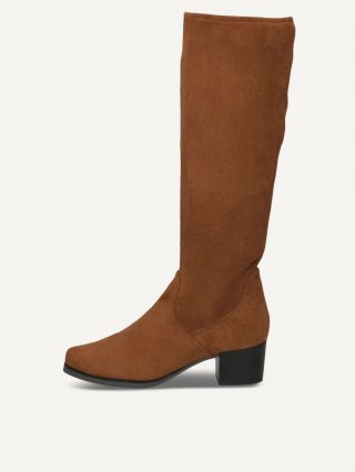 Caprice Stiefel - Braunes Stretchleder