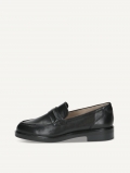 Caprice Slipper - Schwarzes Nappaleder