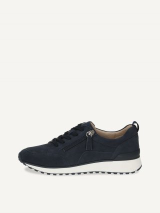 Caprice Sneaker - Ozeanfarbenes Wildleder