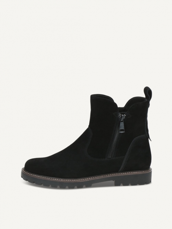 Caprice Stiefelette - Schwarzes Wildleder