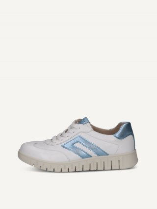 Caprice Sneaker - Weiß/Hellblau