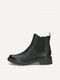 Caprice Chelsea Boot - Schwarzes Nubukleder