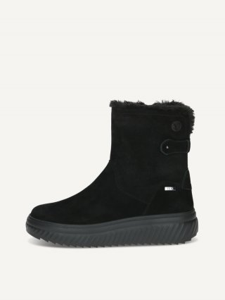 Caprice Stiefelette - Schwarzes Wildleder