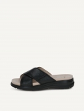 Caprice Slipper - Schwarzes Nappa