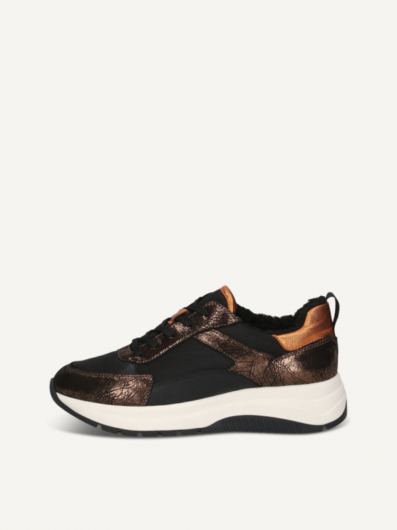 Caprice Sneaker - Schwarz/Bronze