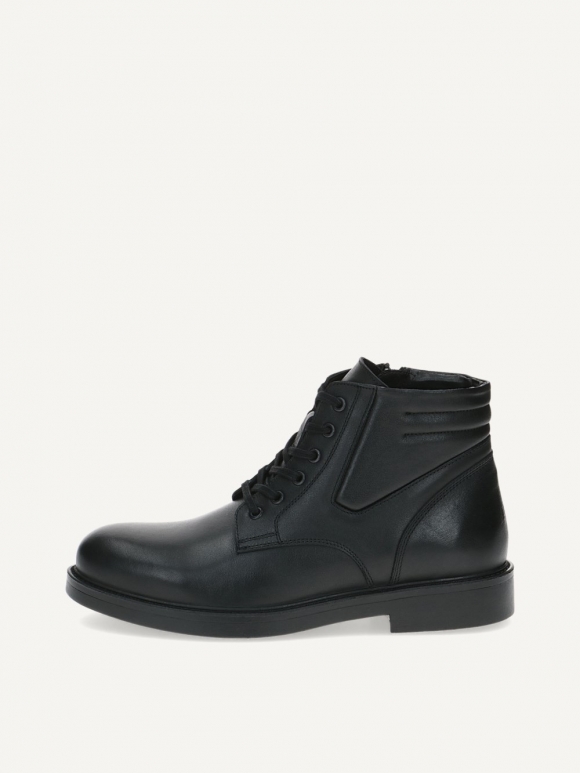 Caprice Stiefelette - Schwarzes Nappaleder
