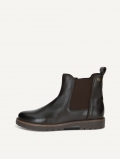 Caprice Stiefelette - Dunkelbraunes Nappaleder