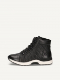 Caprice Stiefelette - Schwarzes Nappaleder