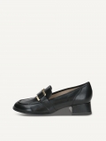 Caprice Slipper - Schwarzes Nappaleder