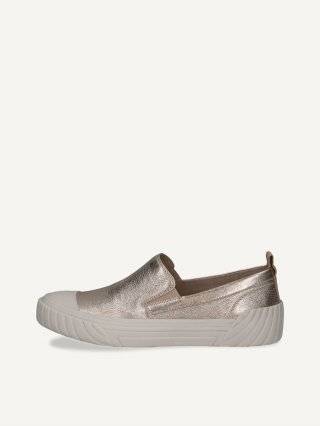 Caprice Slipper - Platinmetall