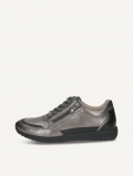 Caprice Sneaker - Dunkelgraues Metallleder