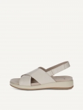 Caprice Sandale - Creme Perlato
