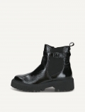 Caprice Stiefelette - Schwarzes Nappaleder