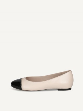 Caprice Ballerina - Cremefarbener Kamm