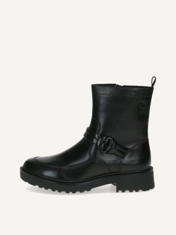 Caprice Stiefelette - Schwarzes Nappa