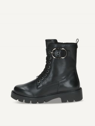 Caprice Stiefelette - Schwarzes Nappaleder