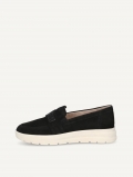 Caprice Slipper - Schwarzes Wildleder