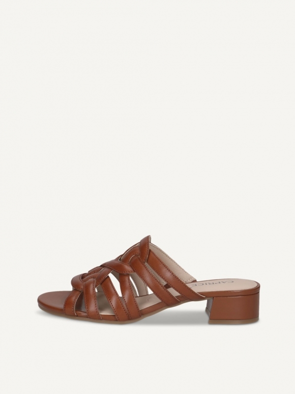 Caprice Pantolette - Cognac-Nappa