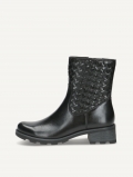 Caprice Stiefelette - Schwarzes Nappa