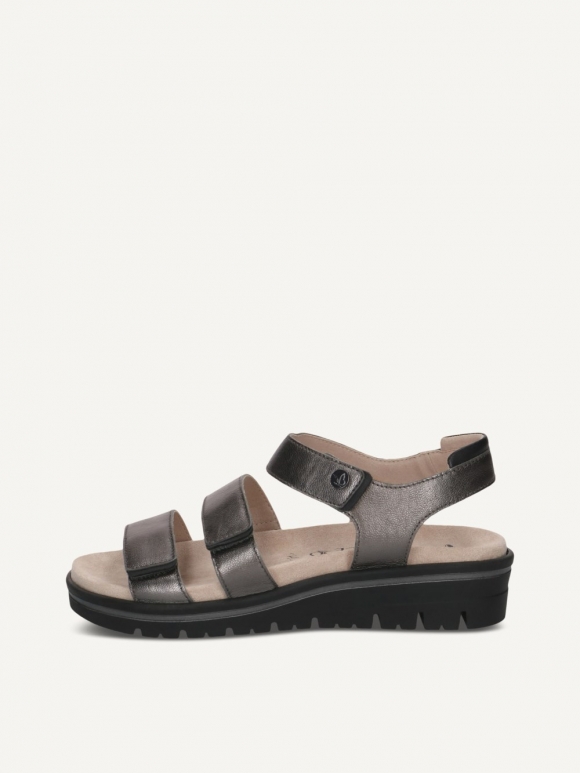 Caprice Sandale - Dunkelgrau-Metallic