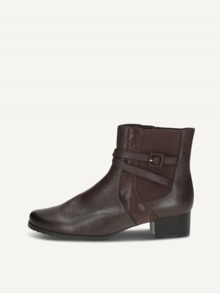 Caprice Stiefelette - Dunkelbrauner Kamm