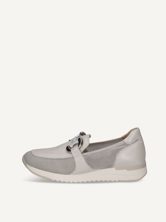 Caprice Slipper - Perlmutt-Kammleder