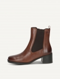 Caprice Stiefelette - Cognacfarbenes Nappaleder
