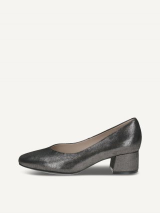 Caprice Pumps - Dunkelgrau Metallic