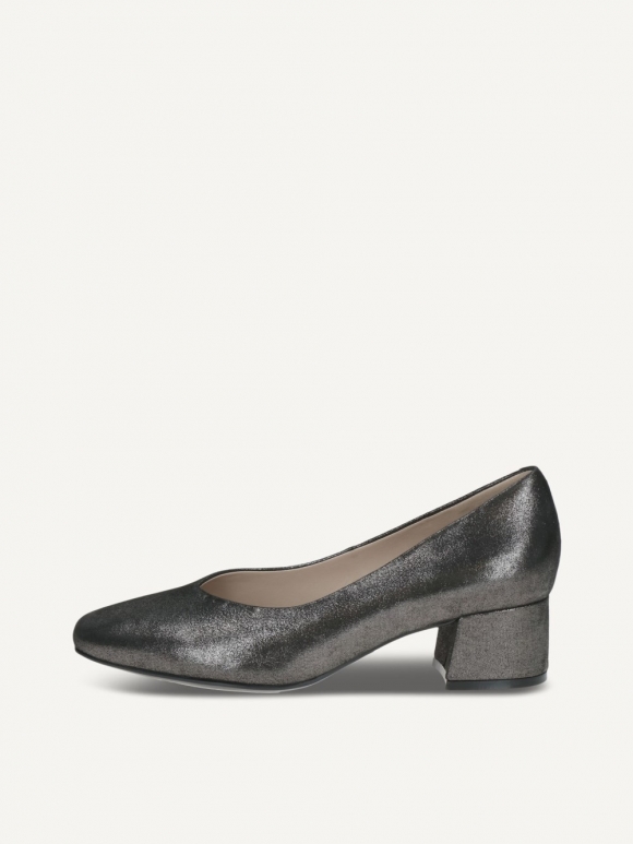 Caprice Pumps - Dunkelgrau Metallic