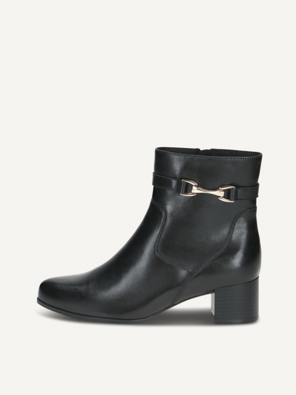 Caprice Stiefelette - Schwarzes Nappa