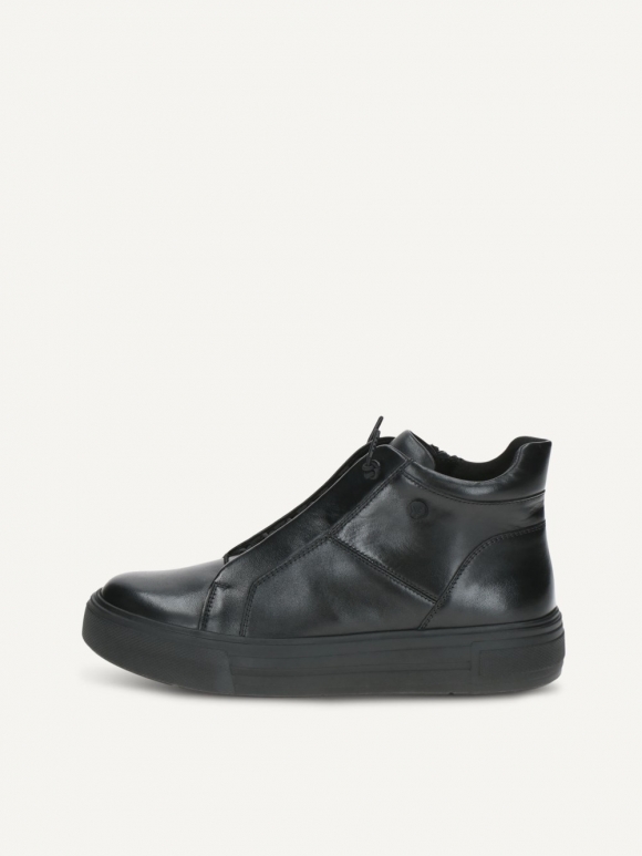 Caprice Sneaker - Schwarzes Nappaleder