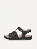 Caprice Sandalette - Schwarzes Nappa