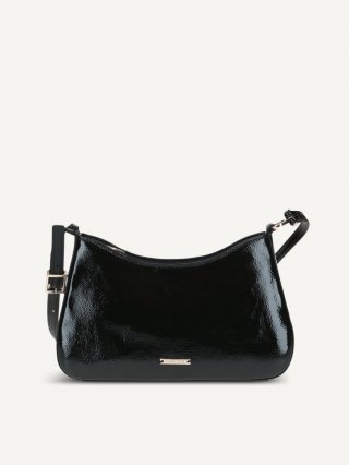 Caprice Handtasche - Schwarzes Nappaleder
