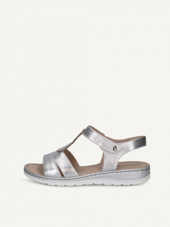 Caprice Sandalette - Silbermetall