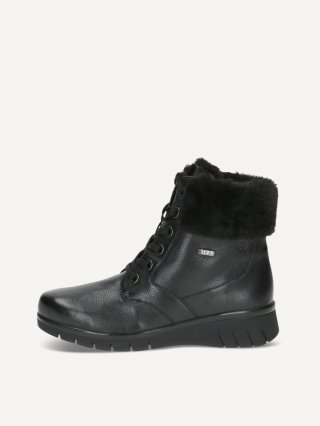 Caprice Stiefelette - Schwarz Nappa