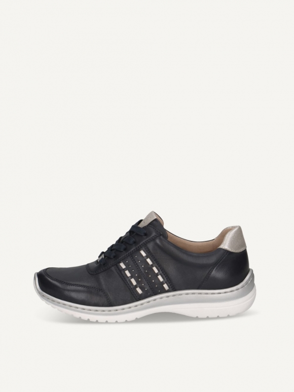 Caprice Sneaker - Dunkelblau/Silber