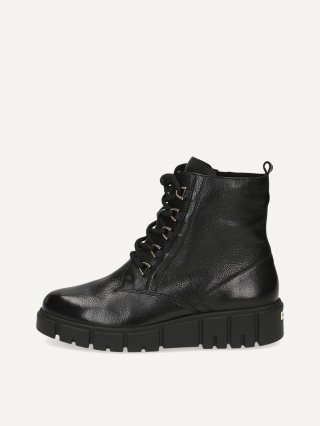 Caprice Stiefelette - Schwarzes Nappa