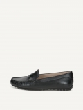 Caprice Moccassin - Schwarzes Nappa
