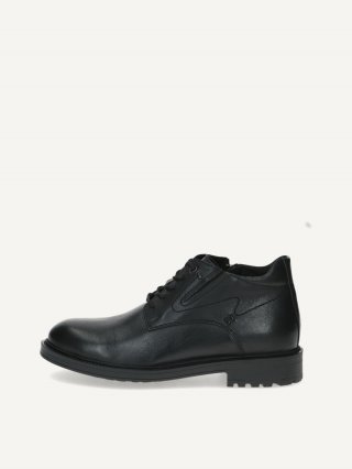 Caprice Halbschuh - Schwarzes Nappaleder