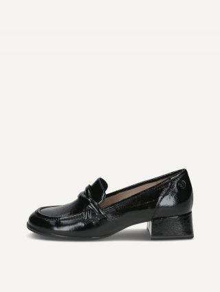 Caprice Trotteur - Schwarzes Nappa-Lederleder