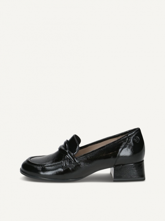 Caprice Trotteur - Schwarzes Nappa-Lederleder