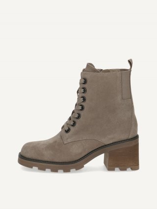 Caprice Stiefelette - Schlammfarbenes Wildleder